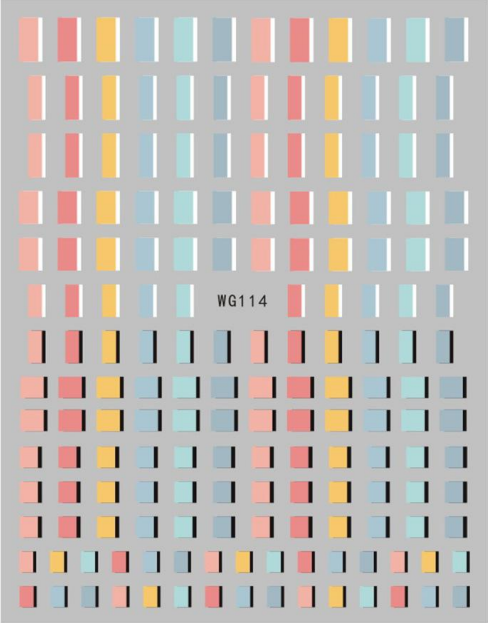 NAIL ART STICKER - 114