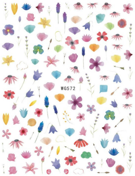 NAIL ART STICKER - 572