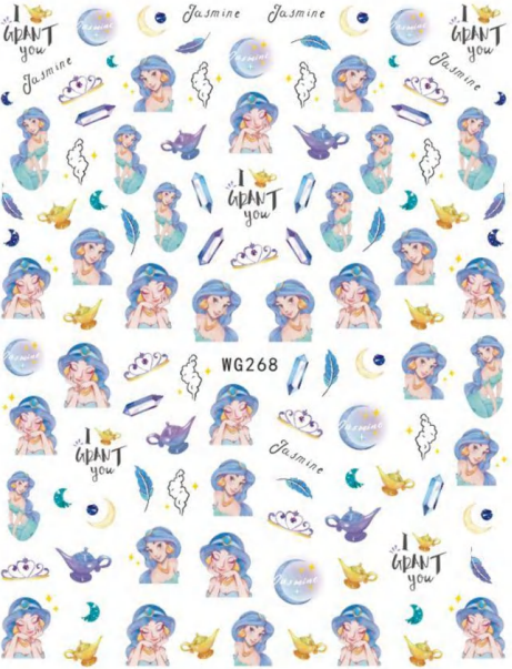 NAIL ART STICKER - 268