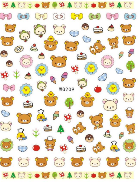 NAIL ART STICKER - 209