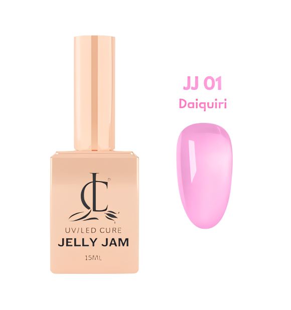 JELLY JAM TRANSPARENT GEL - SET 20 COLORS