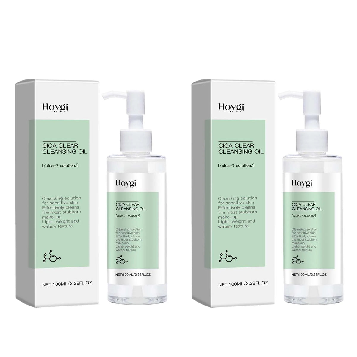 Cica Clear Cleansing Makeup Removal Oil Facial Makeup Remover Clean Pores Moisturizing Refreshing Non-Tight Cleansing Oil