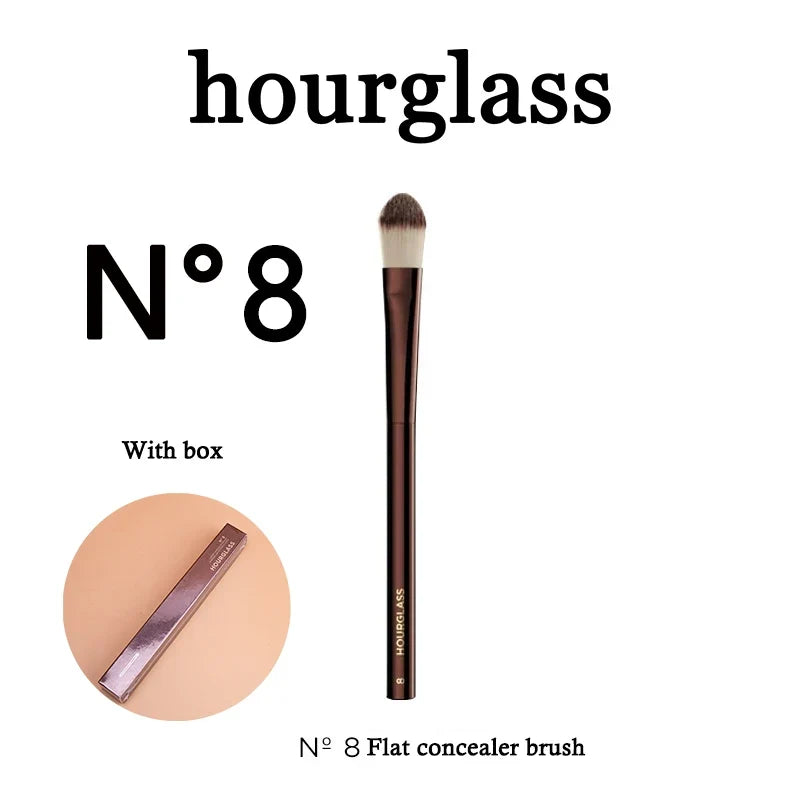 Seamless Finish Concealer Brush Angled Concealer Brush Face Buildable Coverage Liquid Cream Concealer Makeup Tool