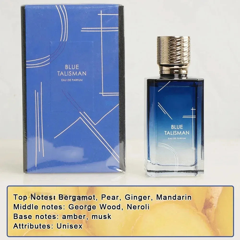 100ml Luxury Brand thEnchantment of Blue Protective Talisman Flower unisex Long Lasting Woody Floral Pheromone Cologne Fragrance