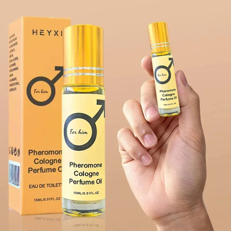 Pheromone Cologne Perfume Oil Lasting Fragrance For Men And Women Portable Travel Clothes Romantic Atmosphere Perfume With Box