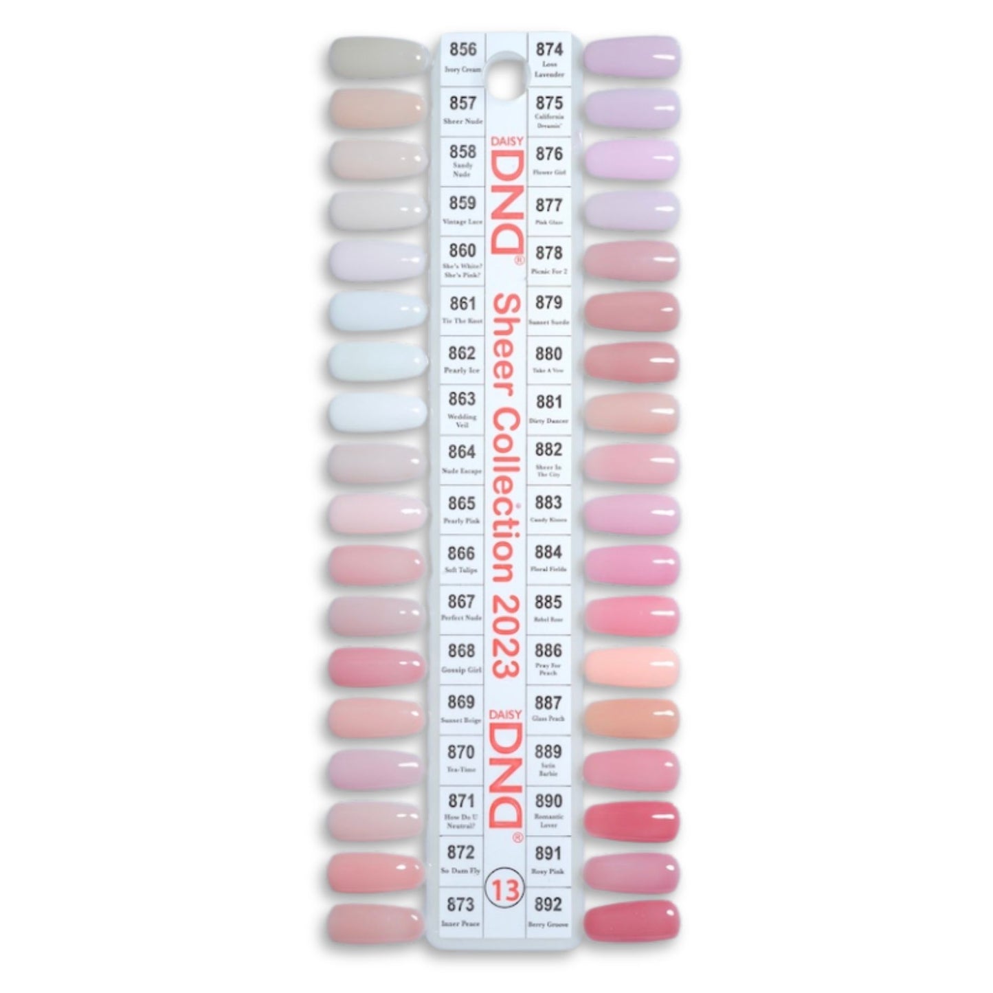 Bandeja DND Duo n.° 13 (DND n.° 856-DND n.° 892) (juego de 36 colores)