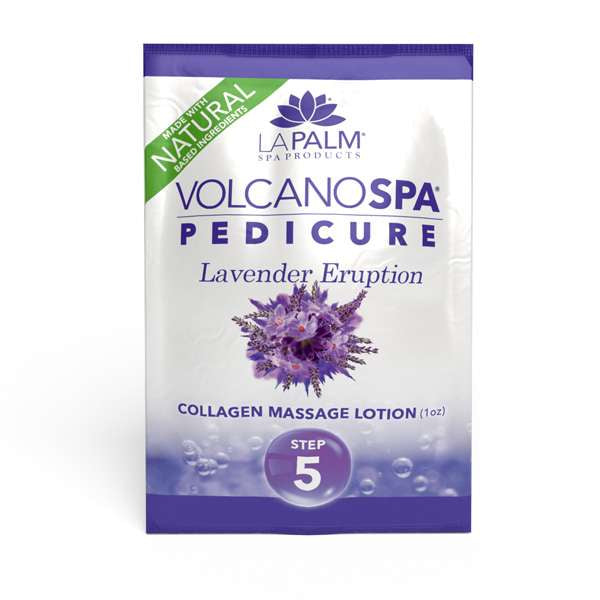 VOLCANO SPA LUXURY MANICURE IN A BOWL | LAVENDER ERUPTION