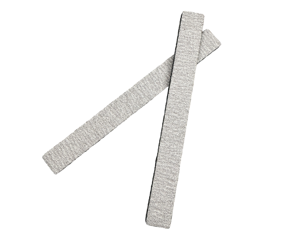 RED NAIL REGULAR NAIL FILE - ZEBRA 80/80
