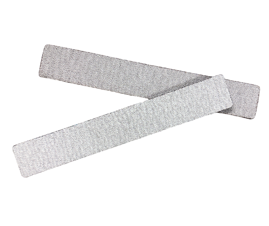 RED NAIL JUMBO NAIL FILE - ZEBRA 80/80