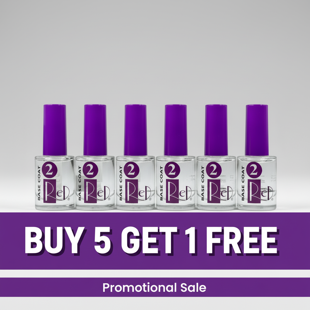 PINTURA ESENCIAL DE UÑAS ROJAS - CAPA BASE N.° 2