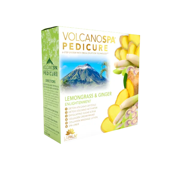 VOLCANO SPA 6 STEPS - ENLIGHTENMENT | LEMONGRASS & GINGER