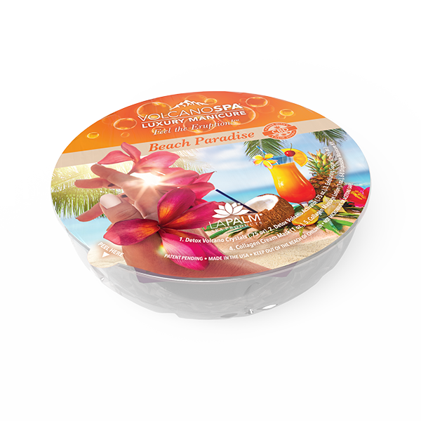 VOLCANO SPA LUXURY MANICURE IN A BOWL | BEACH PARADISE