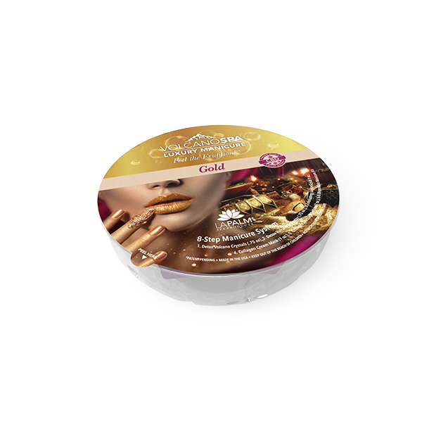 VOLCANO SPA LUXURY MANICURE IN A BOWL | GOLD