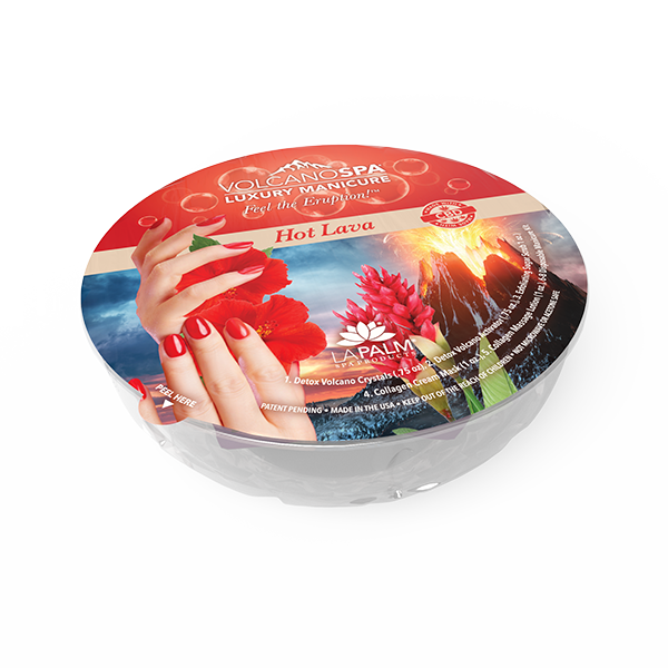 VOLCANO SPA LUXURY MANICURE IN A BOWL | HOT LAVA