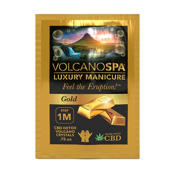 VOLCANO SPA LUXURY MANICURE IN A BOWL | GOLD