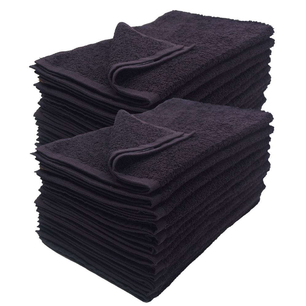 PREMIUM 100% COTTON TOWELS 16X27 - 12PCS/BAG