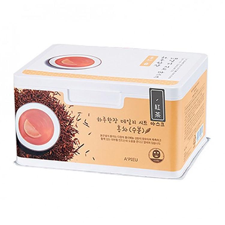 A'pieu Daily Sheet Mask 350ml/30ea #Black Tea