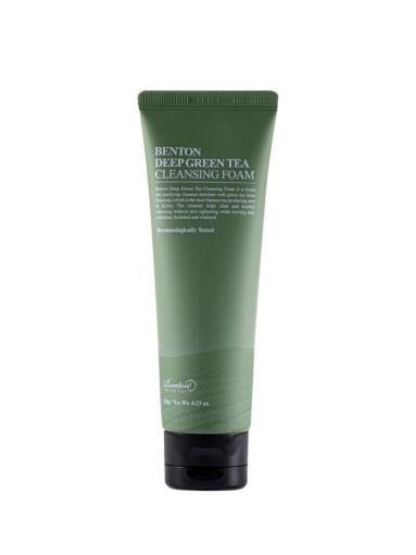 Benton Deep Green Tea Cleansing Foam 120g