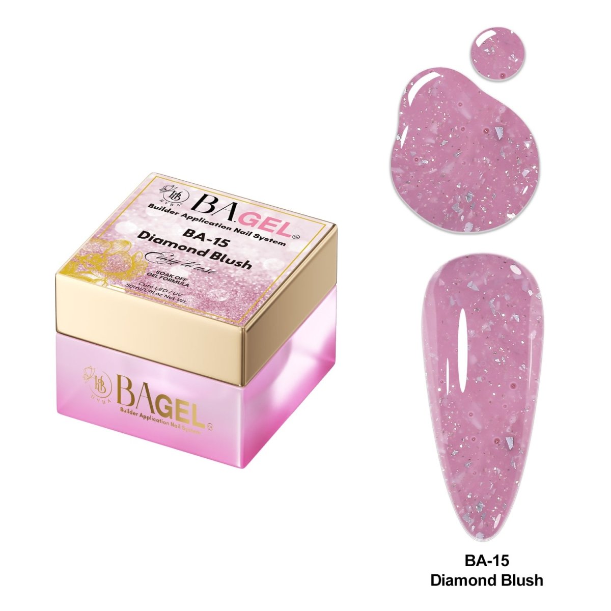 #BA-15 Diamond Blush - BA.GEL® Builder Gel System