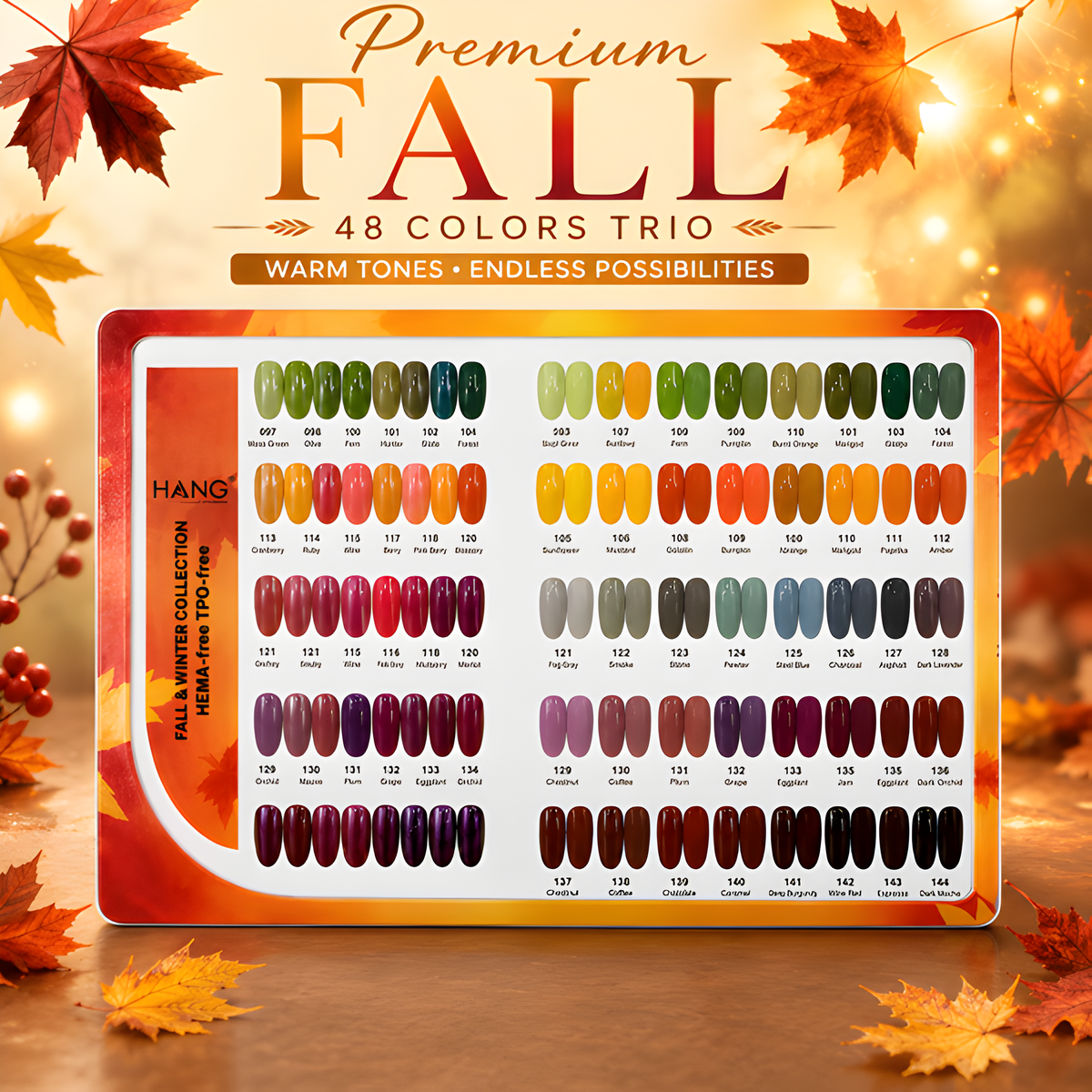 HANG PREMIUM FALL COLLECTION - 48 COLORS