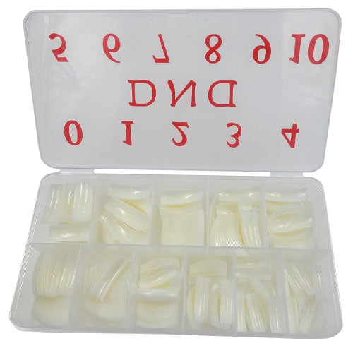 DND NATURAL NAIL TIP BOX