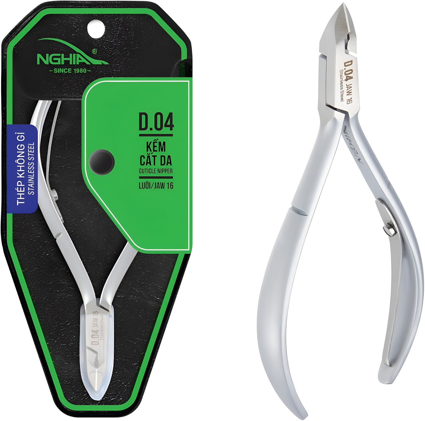 NGHIA CUTICLE NIPPER D.04 - JAW 16