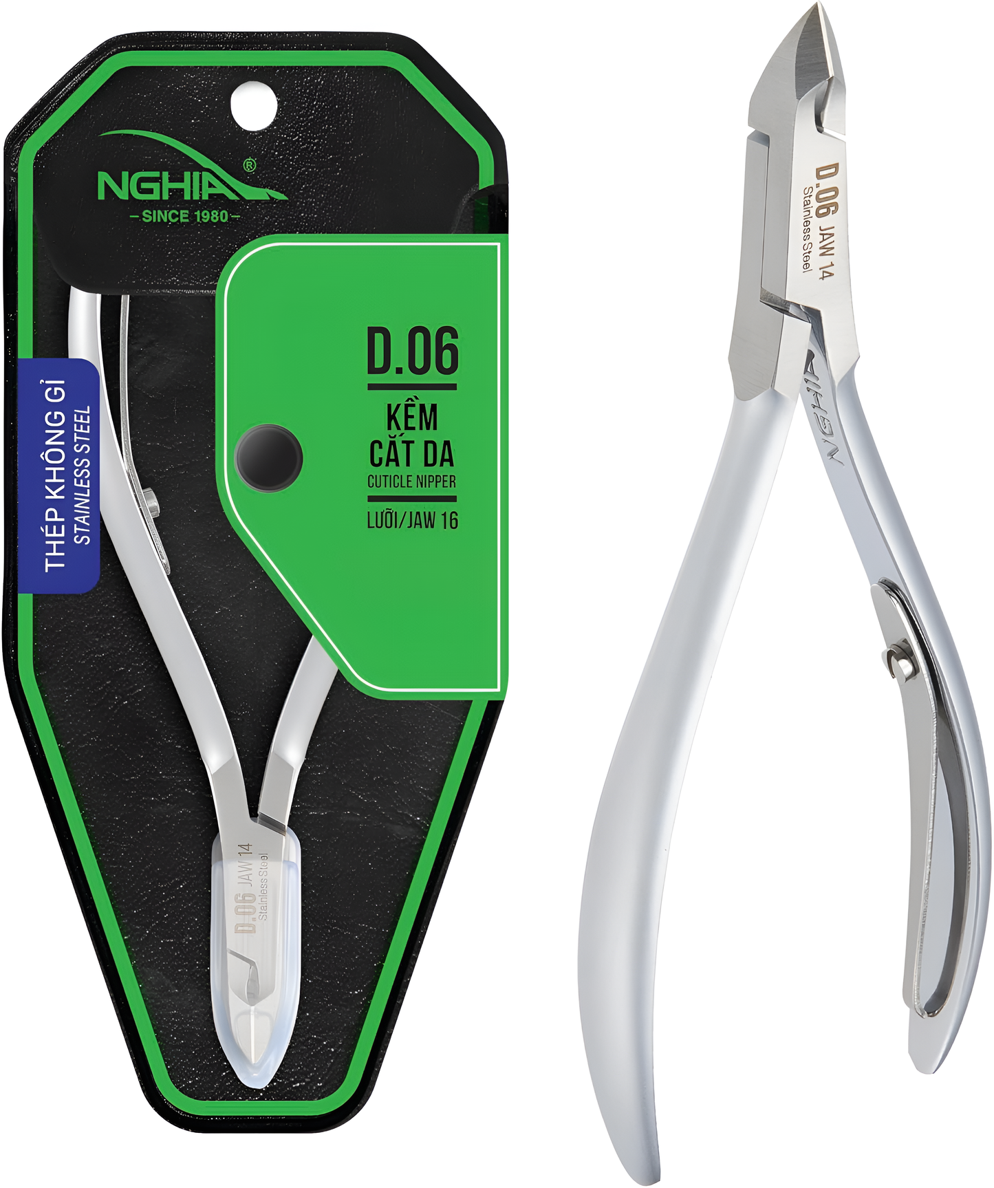 NGHIA CUTICLE NIPPER D.06 - JAW 16
