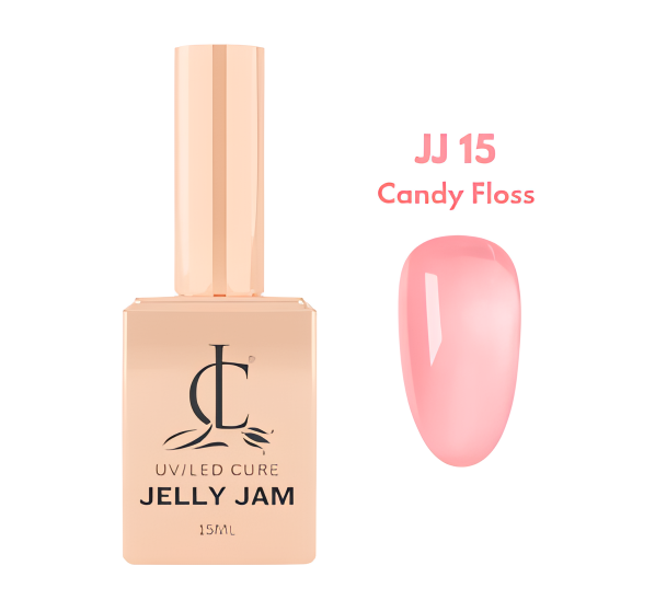 JELLY JAM TRANSPARENT GEL - SET 20 COLORS