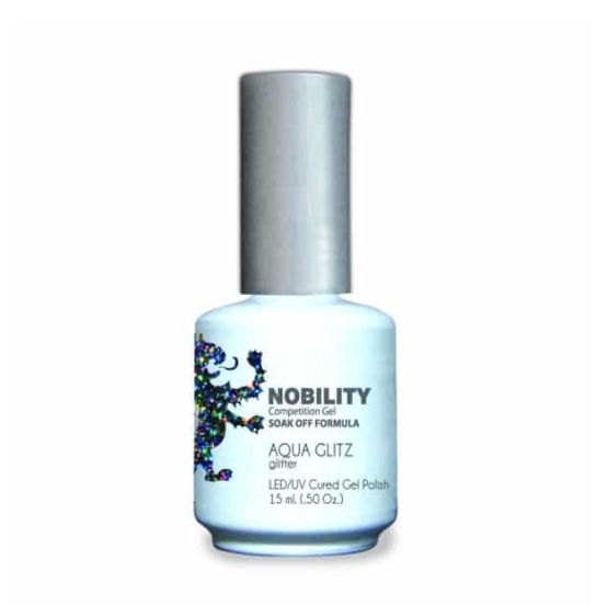 NOBILITY Aqua Glitz SKU #NBCS070