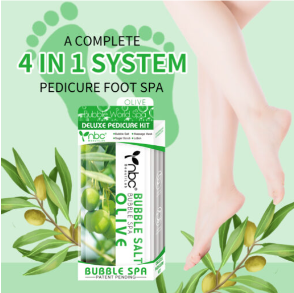 NBC 4-IN-1 BUBBLE WORLD SPA - OLIVE