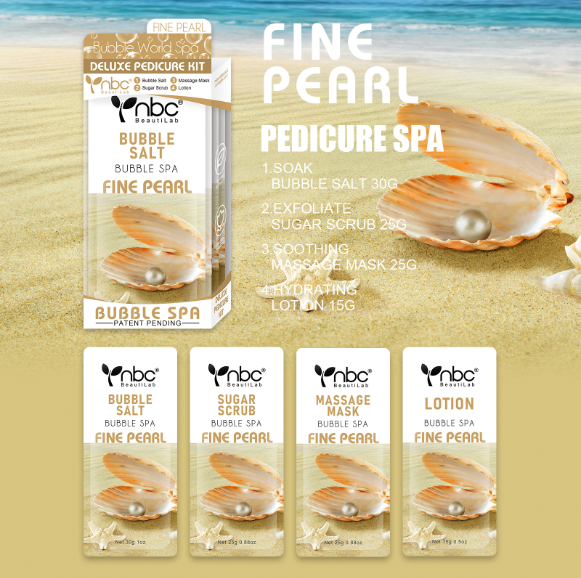 NBC 4-IN-1 BUBBLE WORLD SPA - FINE PEARL