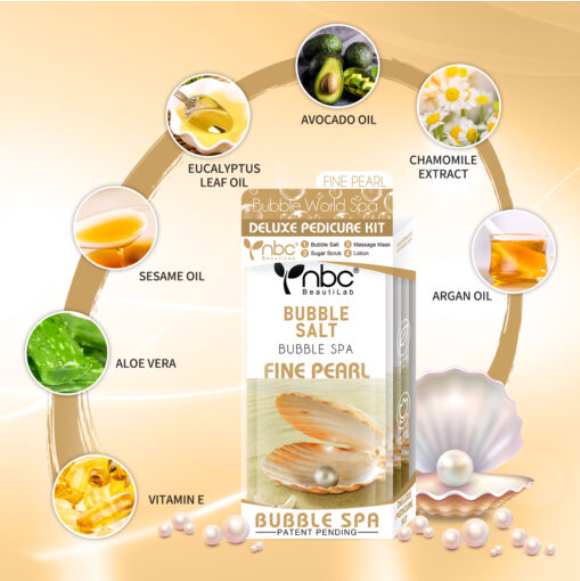 NBC 4-IN-1 BUBBLE WORLD SPA - FINE PEARL