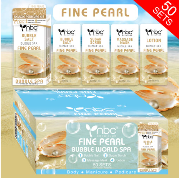 NBC 4-IN-1 BUBBLE WORLD SPA - FINE PEARL