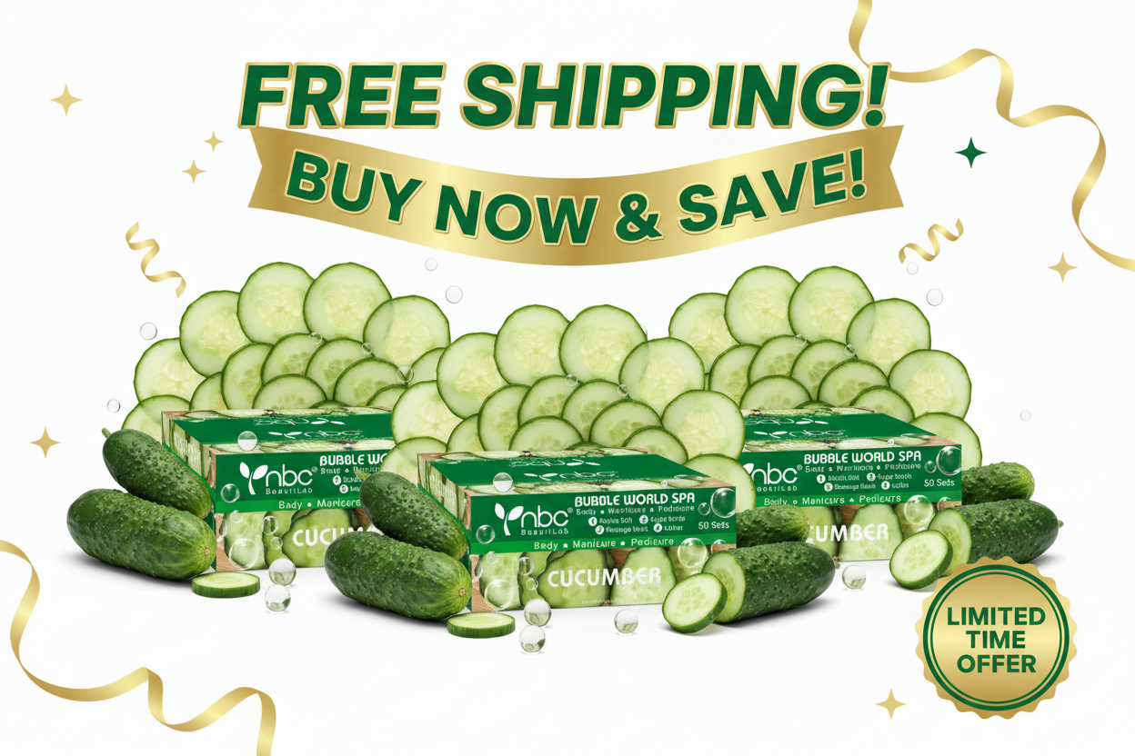 NBC 4-IN-1 BUBBLE WORLD SPA - CUCUMBER
