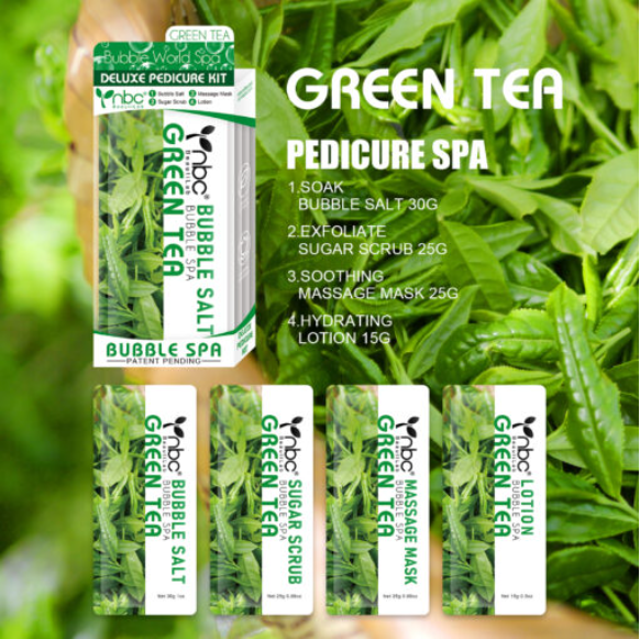 NBC 4-IN-1 BUBBLE WORLD SPA - GREEN TEA