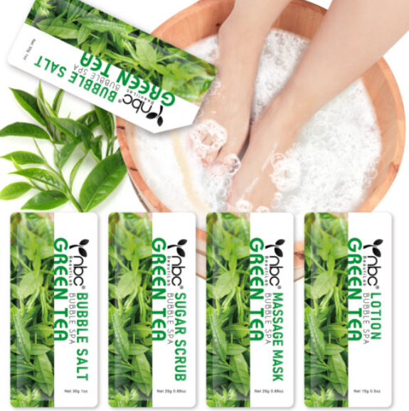NBC 4-IN-1 BUBBLE WORLD SPA - GREEN TEA