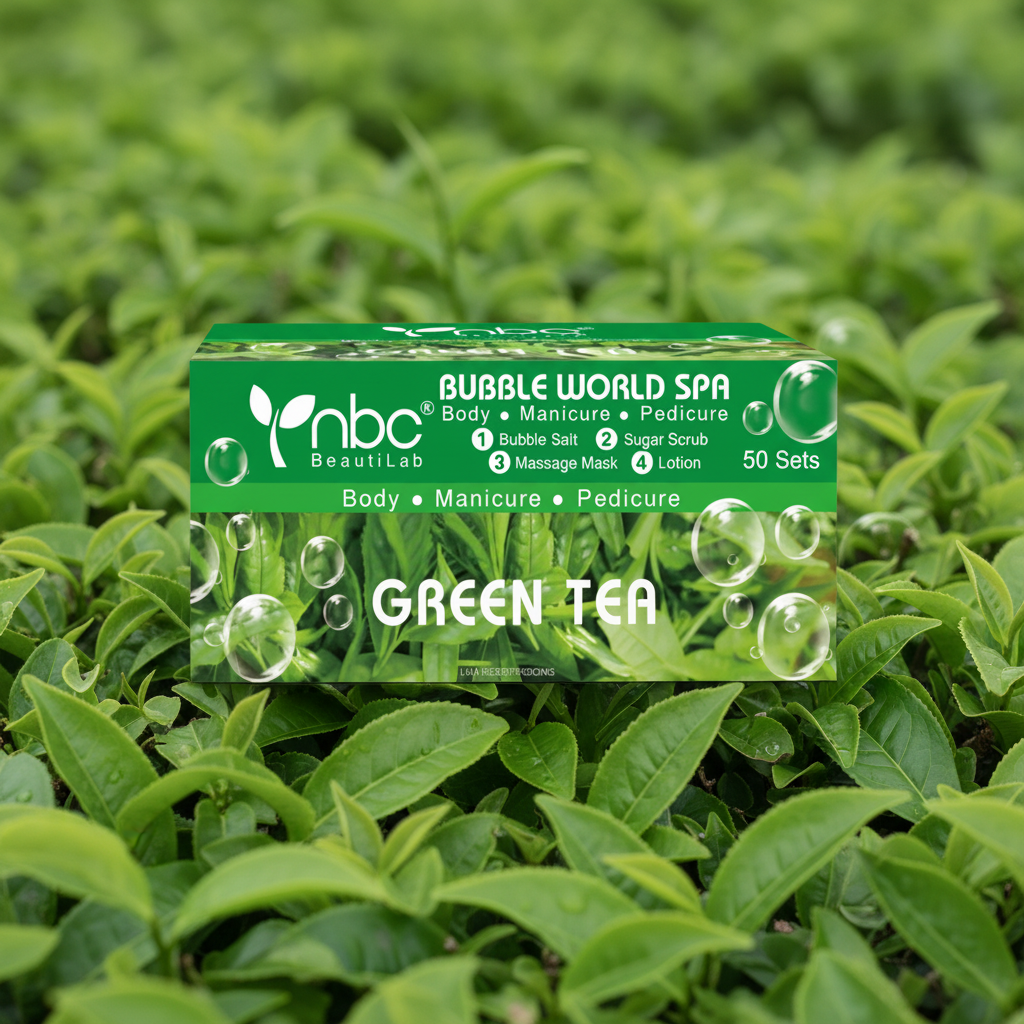 SPA MUNDO DE BURBUJAS 4 EN 1 NBC - TÉ VERDE