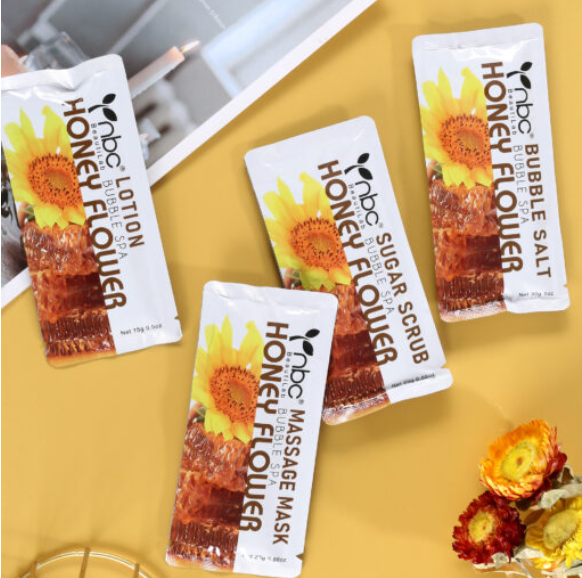 NBC 4-IN-1 BUBBLE WORLD SPA - HONEY FLOWER