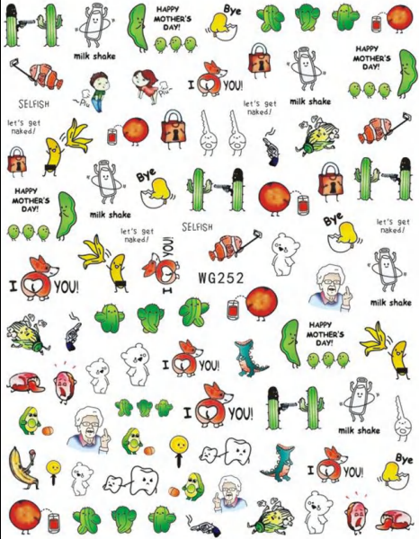 Stickers - WG252