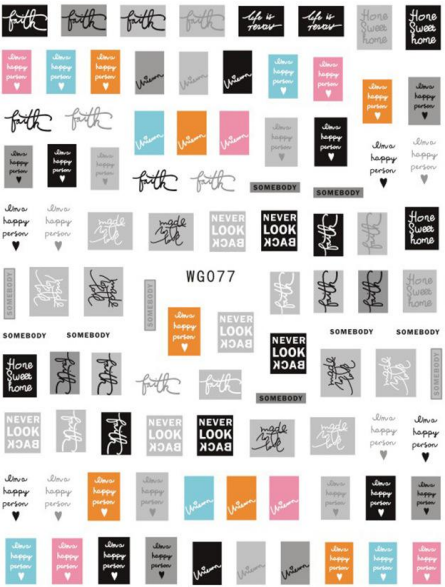 Stickers - WG077