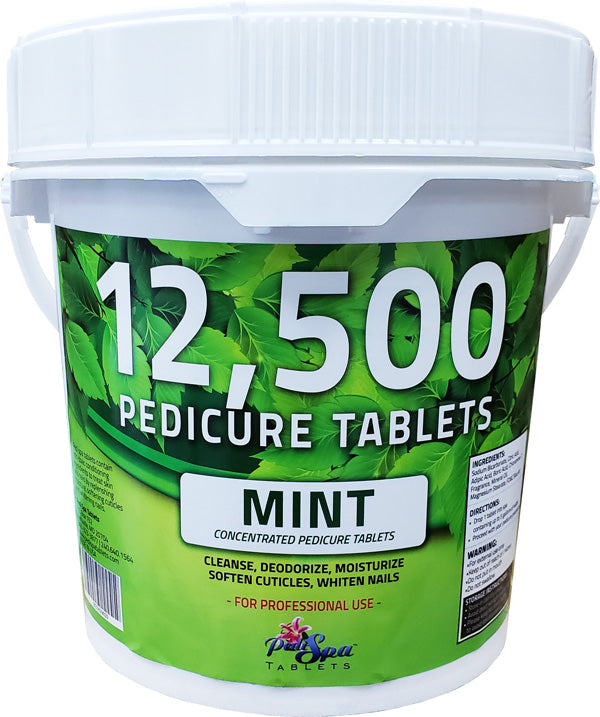 PEDISPA PEDICURE TABLETS MINT 12,500PCS