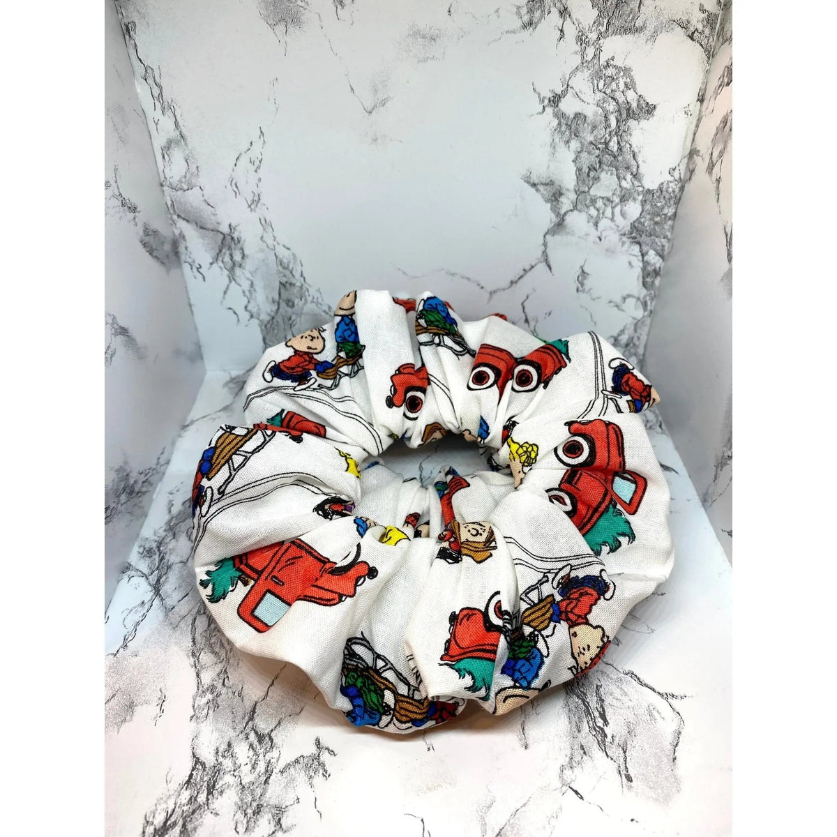 Christmas Snoopy Scrunchie