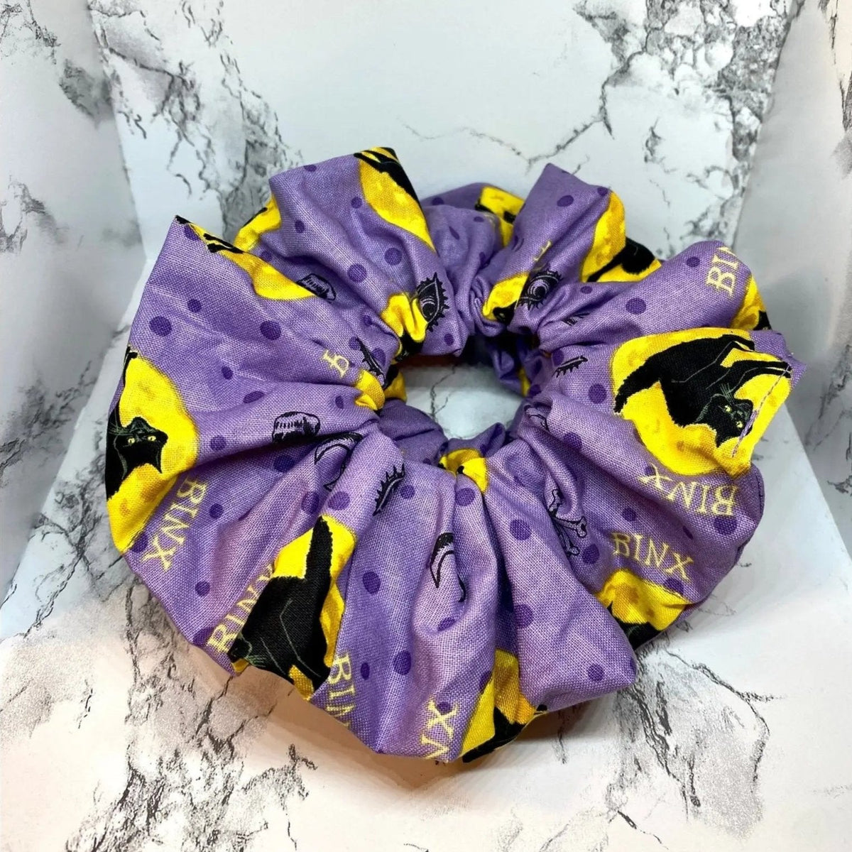 Binx Hocus Pocus Halloween Scrunchie