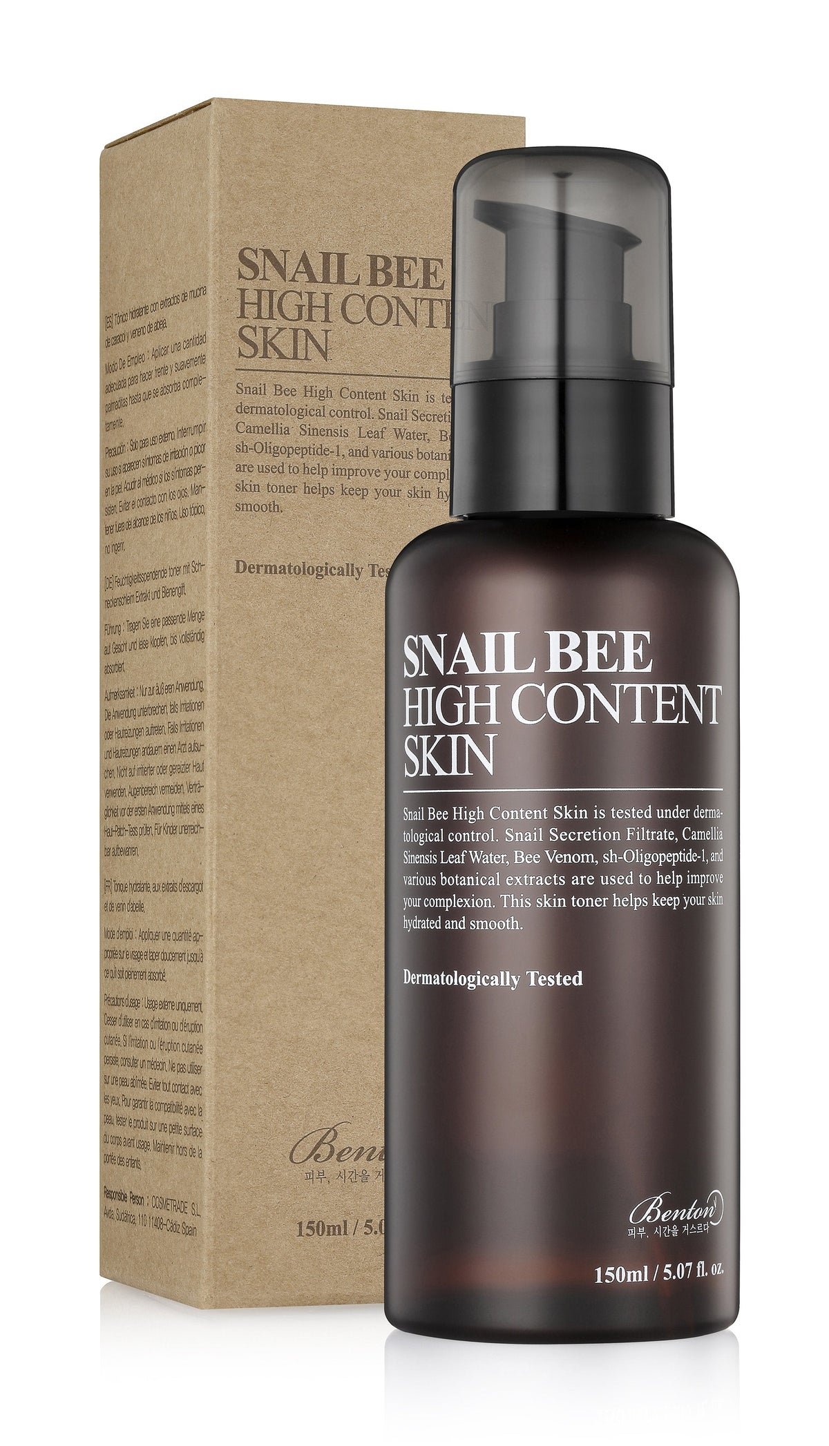 Benton Snail Bee High Content Skin Toner 150ml