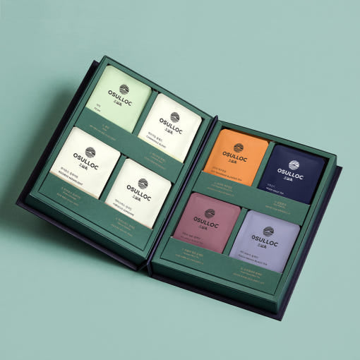 OSULLOC Masterblend Tea Collection (32 count, 8 flavors X 4ea)