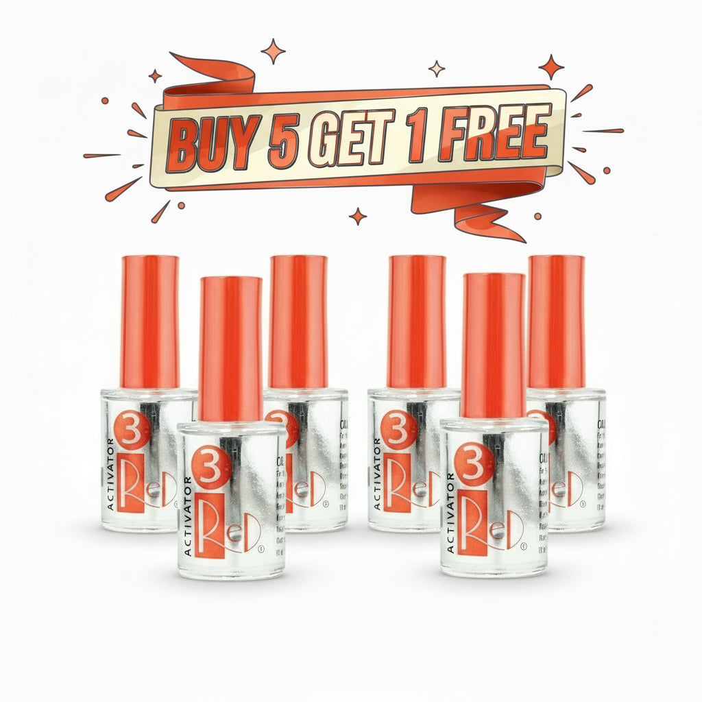 PINTURA ESENCIAL PARA UÑAS ROJAS - ACTIVADOR N.° 3