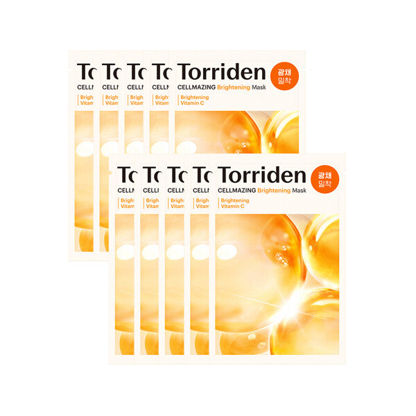 Torriden Cellmazing Vita C Brightening Mask Sheet 26ml X 10ea