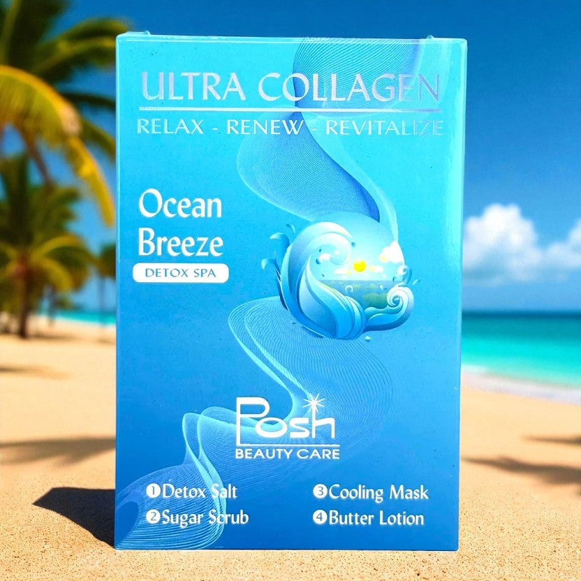 POSH ULTRA COLLAGEN 4-IN-1 LUXURY PEDICURE - OCEAN BREEZE