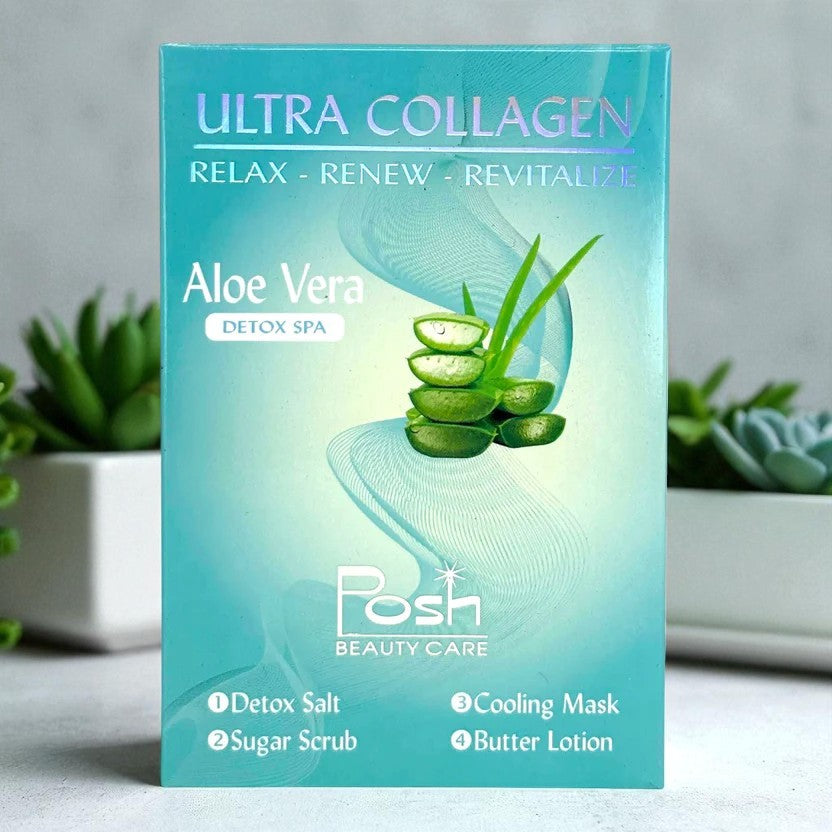POSH ULTRA COLLAGEN 4-IN-1 LUXURY PEDICURE - ALOE VERA