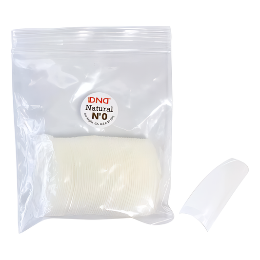 CAJA DE PUNTAS DE UÑAS NATURALES DND